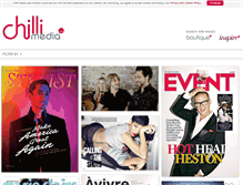 Tablet Screenshot of chillimedia.com